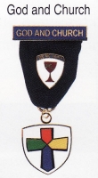 God and Church medal