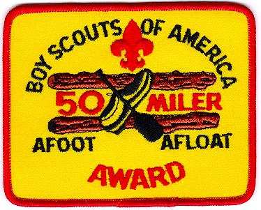 Old 50 Miler Patch