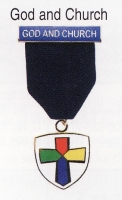 God and Church medal